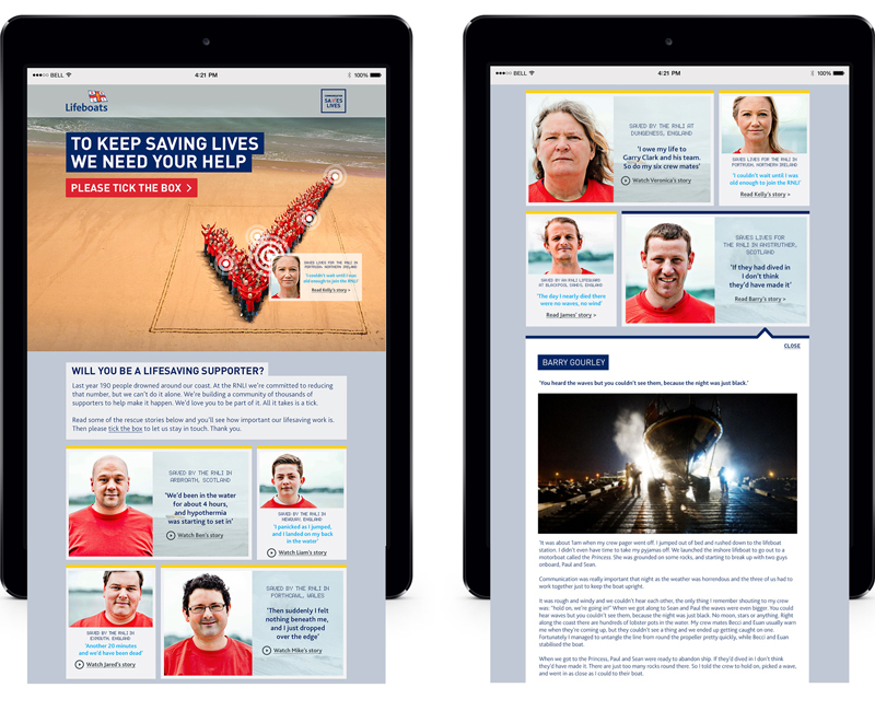 RNLI-microsite